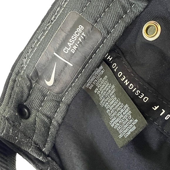 Nike Golf Black Adjustable Hat Cap - Picture 5 of 10